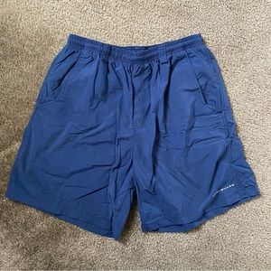 Mens Columbia PFG Navy Shorts